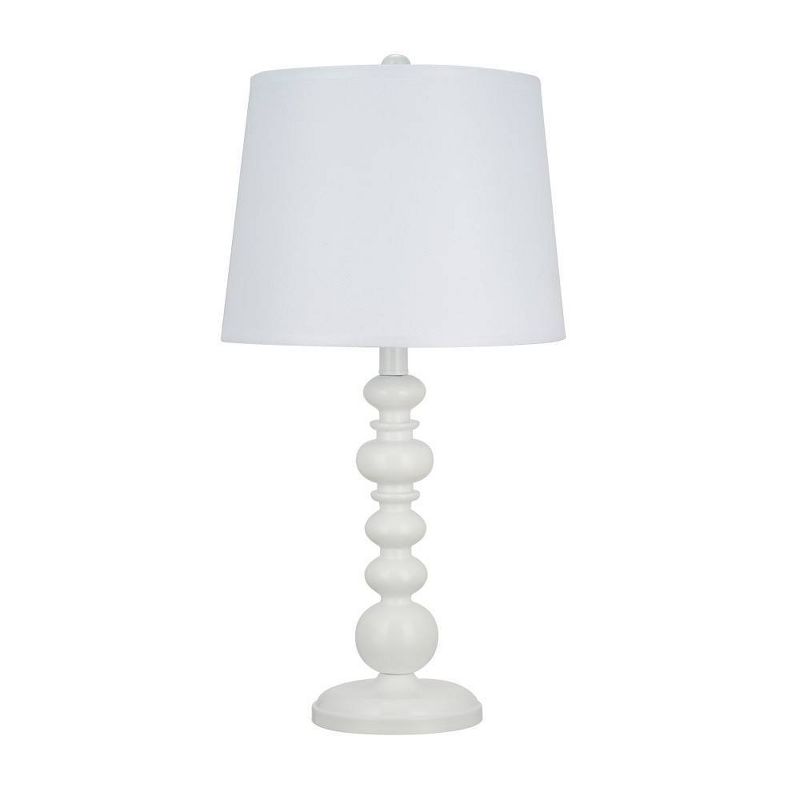 23" Balustraude Table Lamp (Includes LED Light Bulb) White - Cresswell Lighting