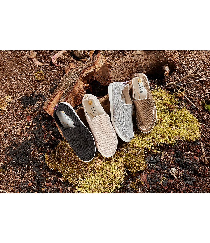 Vionic Malibu Waffle Washable Slip-Ons
