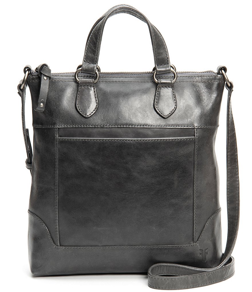 Frye Melissa Small Tote Distressed Leather Crossbody Bag