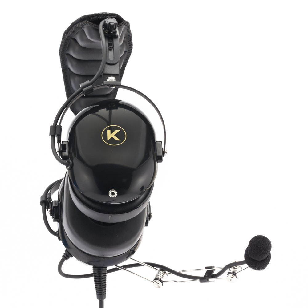 KORE AVIATION P1 Series PNR Pilot Aviation Headset - Black