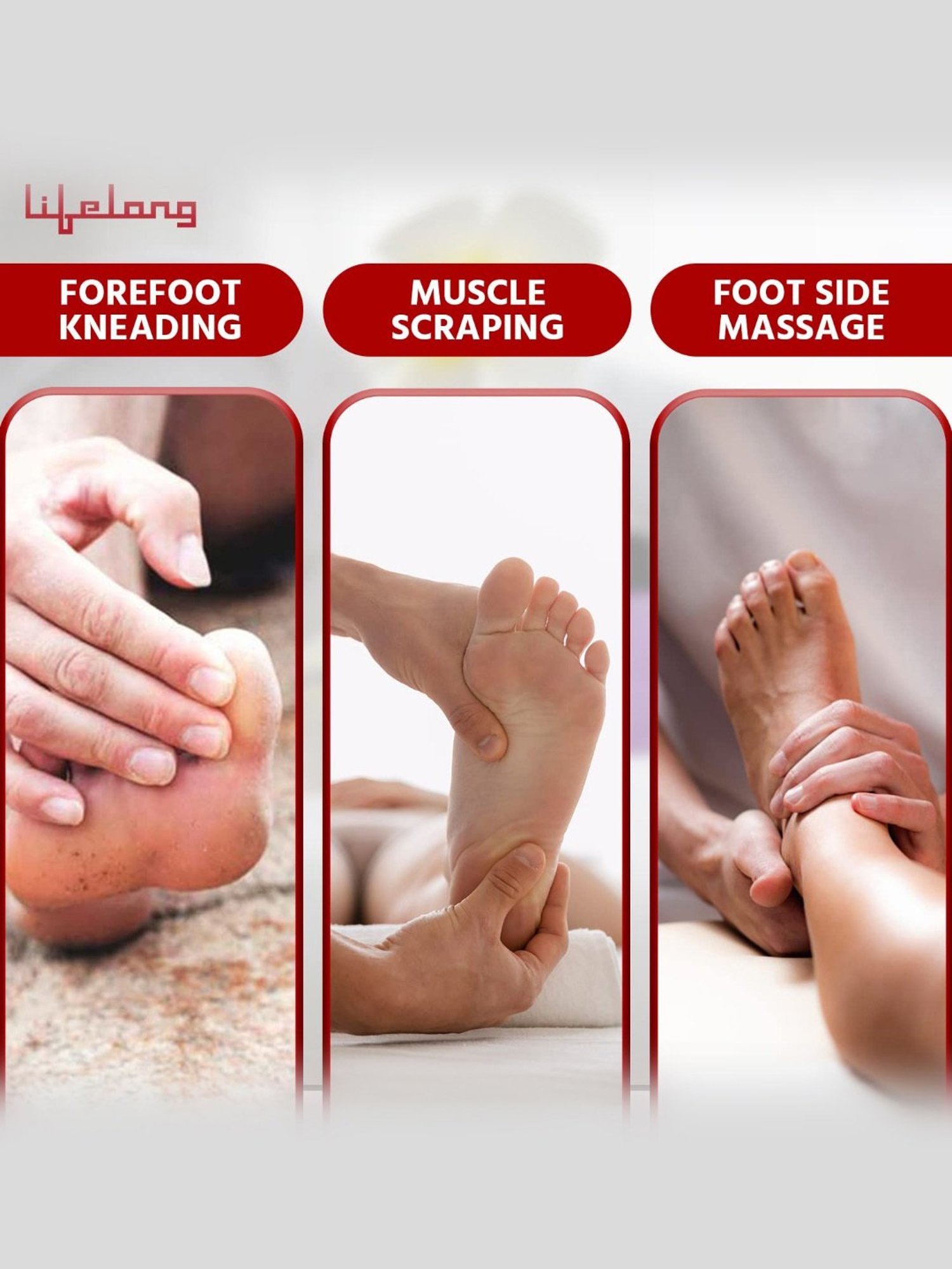 Caresmith Bloom Rose Quartz Gua Sha Face Massage Tool for Women, Battery Powered (Rose Quartz)