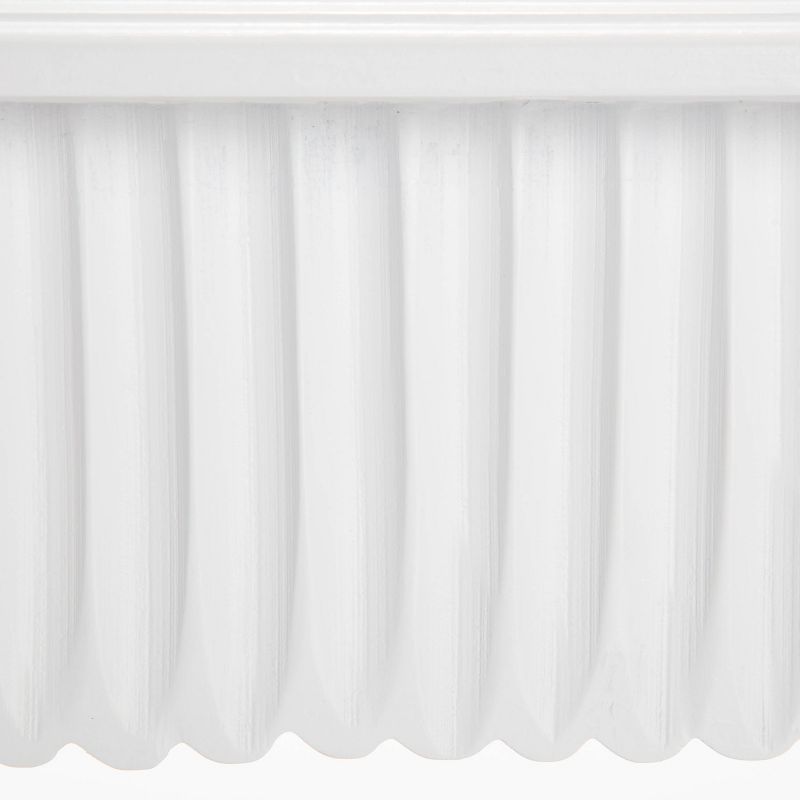 Atwood Side Table with Drawer White - Finch