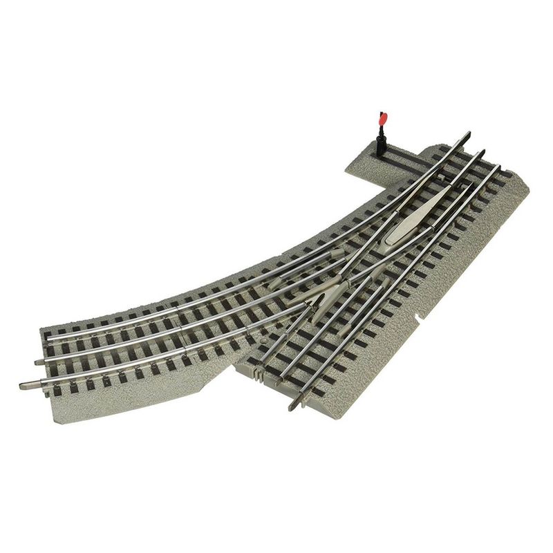 Lionel Trains O-Gauge Fastrack O36 Manual Right Hand Switch Track Piece w/ Curve