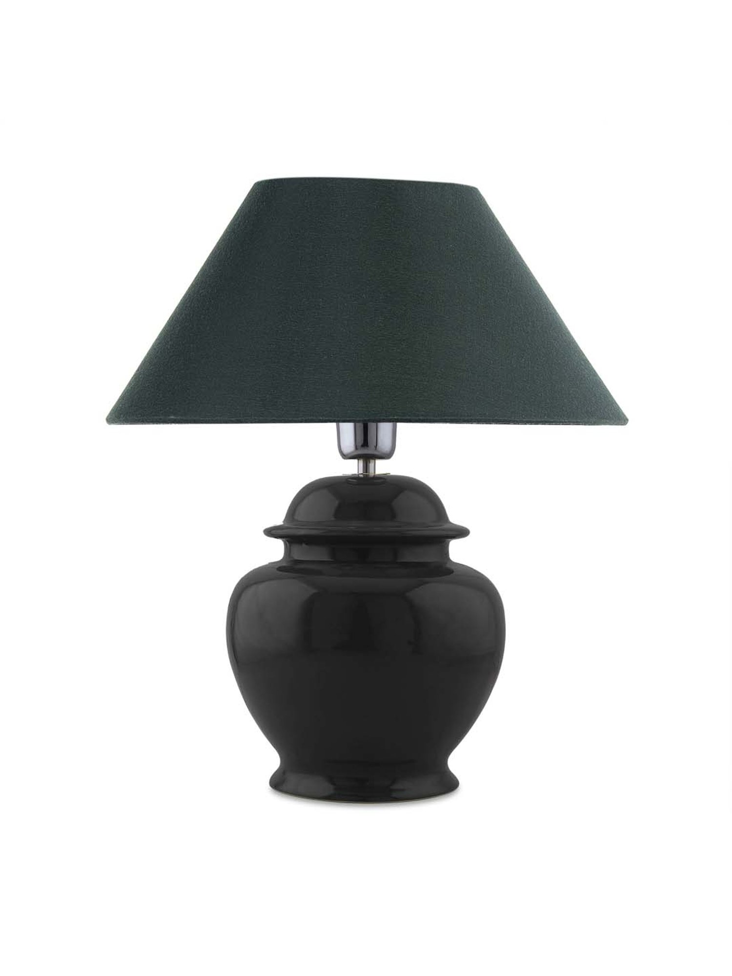 Possini Euro Design Modern Buffet Table Lamp Brushed Steel Tall Gourd White Drum Shade for Dining Room Bedroom Bedside