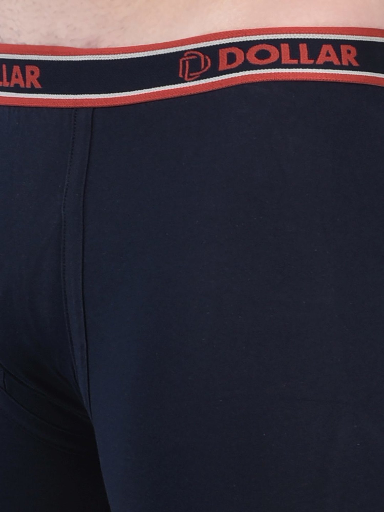 Dollar Bigboss Assorted Cotton Regular Fit Trunks - Pack Of 3