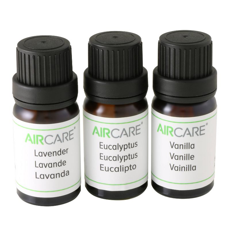 AIRCARE 3 bottles/10ml Variety Pack Essential Oil EOVEL103PK