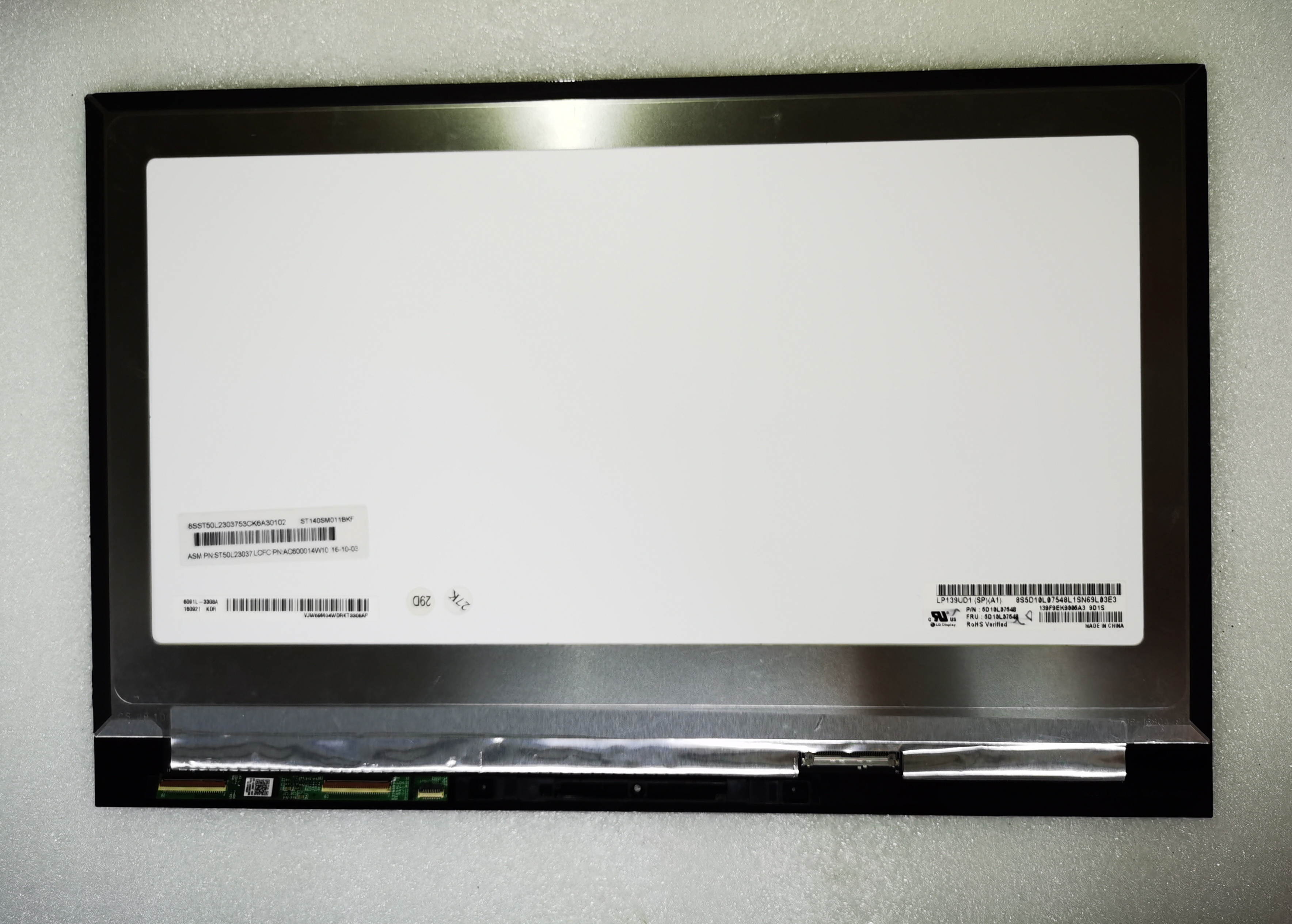 13.9" UHD Lcd Touch Screen Assembly for Lenovo Yoga 910-13IKB 910-14 5D10M35107