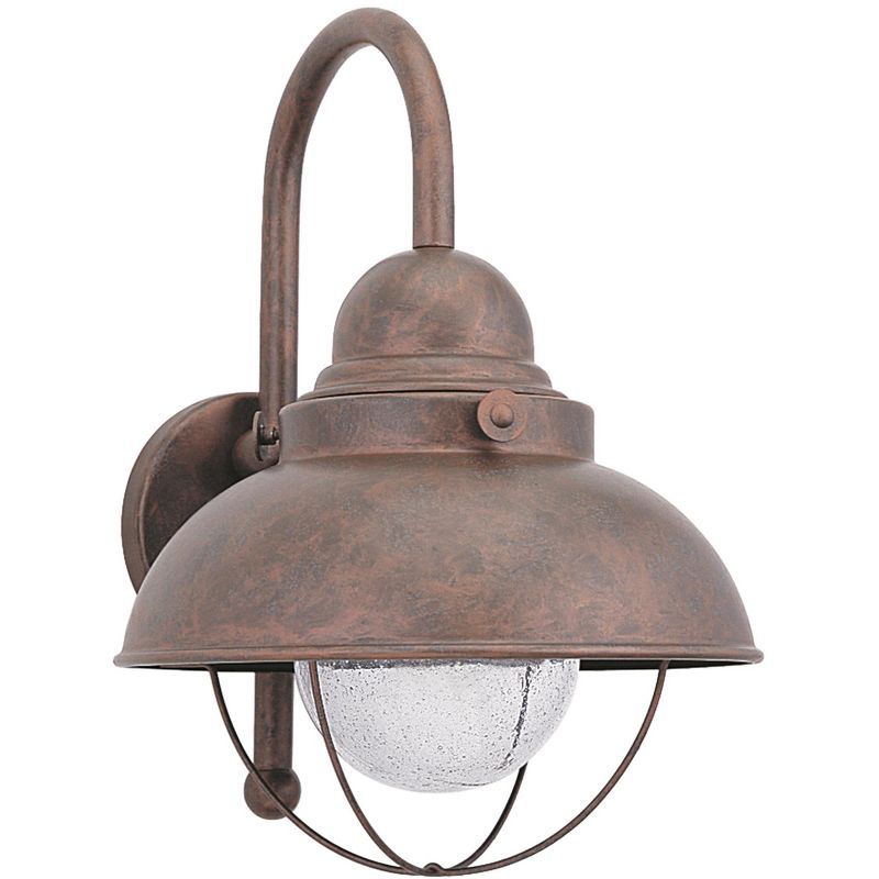 Generation Lighting Sebring 1 light Weathered Copper Outdoor Fixture 887193S-44
