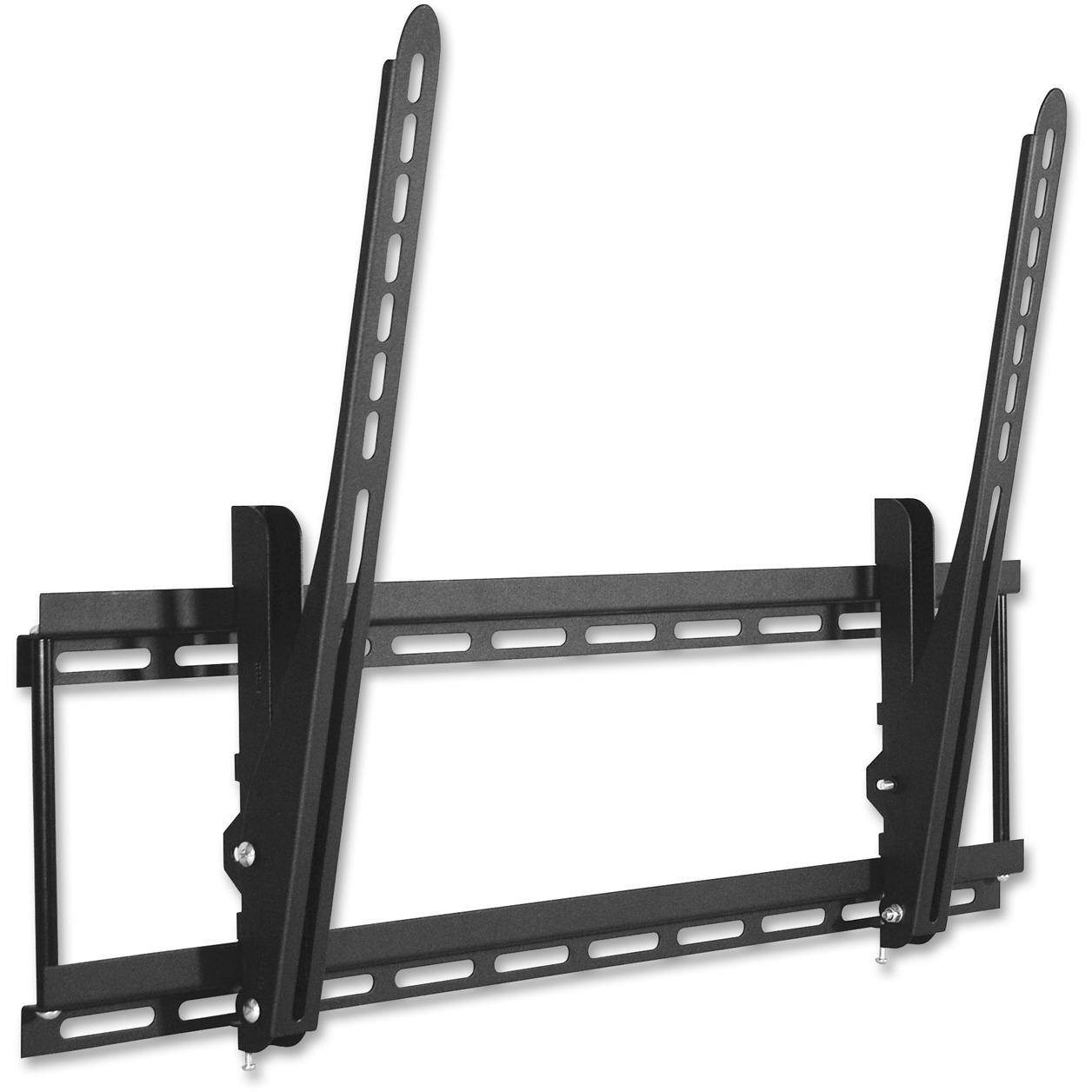 Lorell 39030 Wall Mount For TV, 42" to 90" Screen Support - 150 lbs. Load Capacity, Black