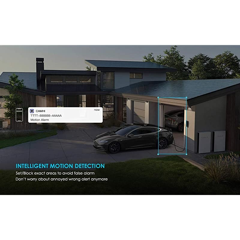 Security Camera Wireless WiFi Home IP Surveillance Camera with IP66 Waterproof 1080P 30m IR Night Vision TwoWay Audio Remote ViewiOS Android PC