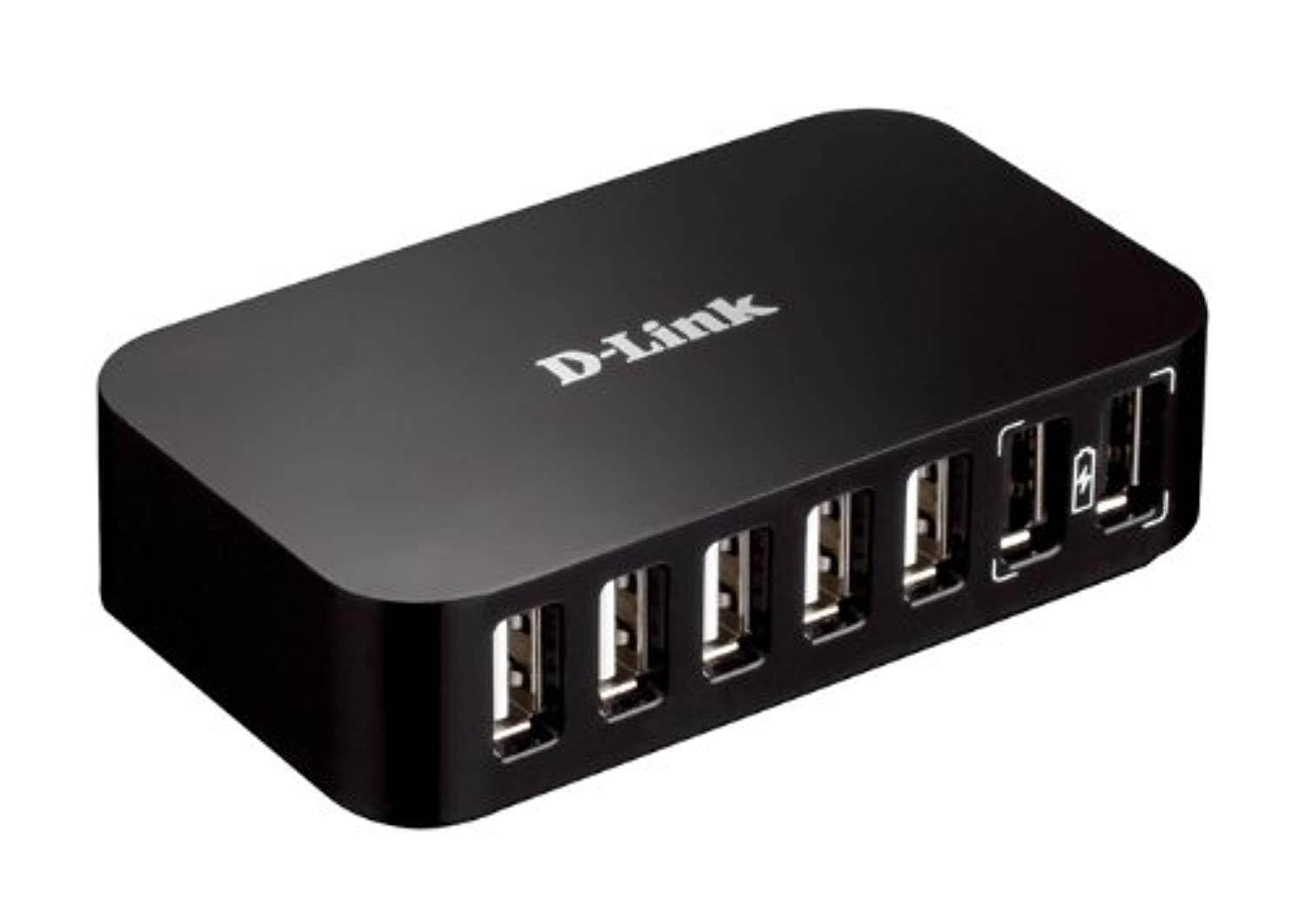 D-Link DUB-H7/B 7-Port USB 2.0 Hub