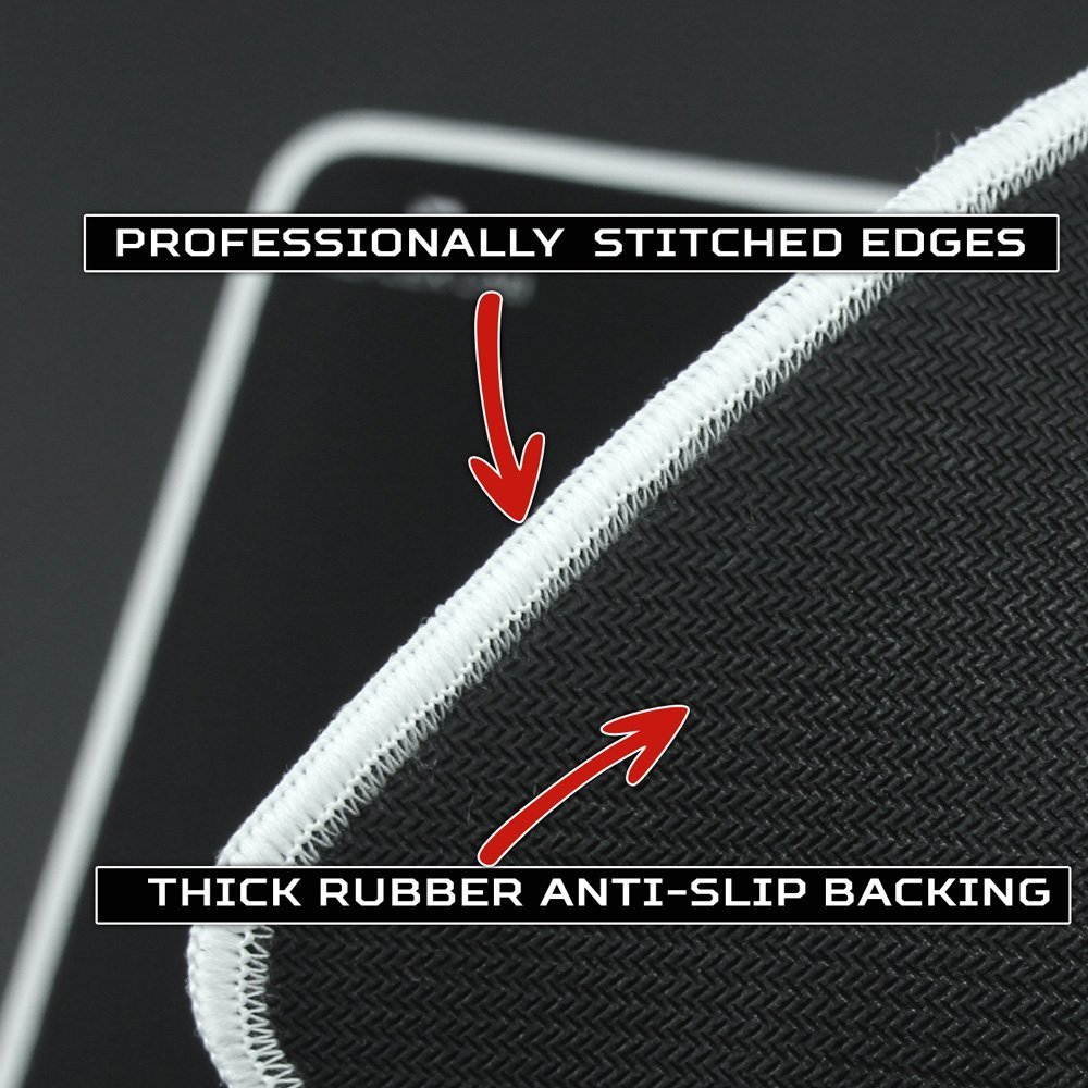 Mouse pad mat,Large Extended Gaming Mouse Pad Mat XXL, Stitched Edges, Waterproof, Ultra Thick 5mm, Wide & Long Mousepad 36&rdquo;x12&rdquo;x.20" fit your mouse, keyboard, and other desk item