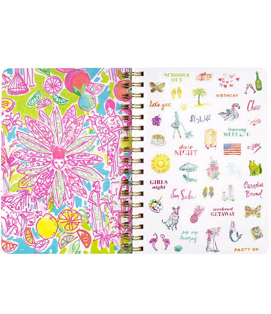 Lilly Pulitzer Suite Views 17 Month Large Agenda