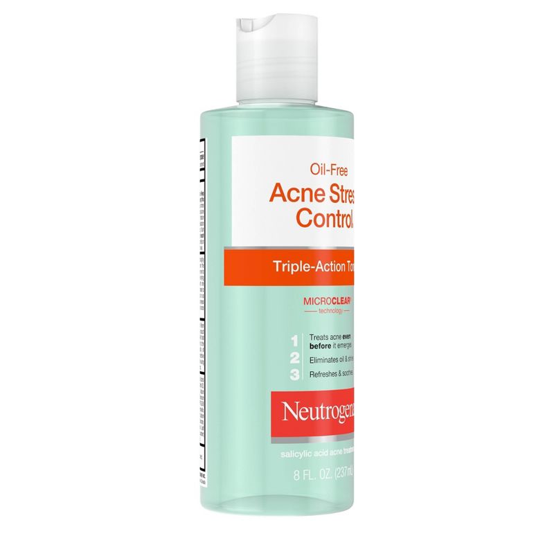 Neutrogena Oil-Free Acne Stress Control Triple-Action Toner - 8 fl oz