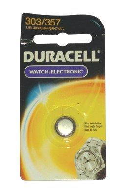 Duracell Button Cell Battery, 303/357, 1.5 V, 6/Box D303357PK