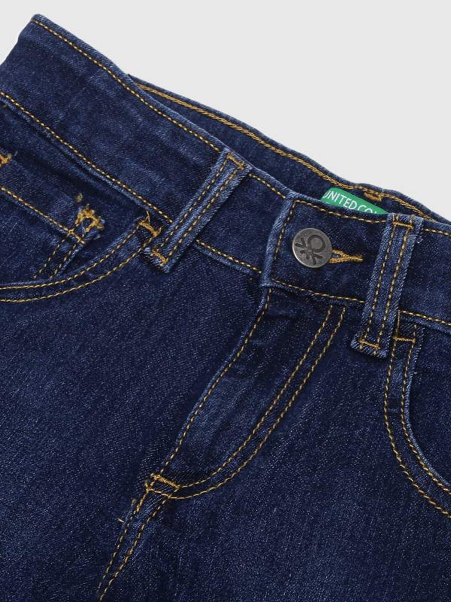 United Colors of Benetton Kids Navy Regular Fit Shorts