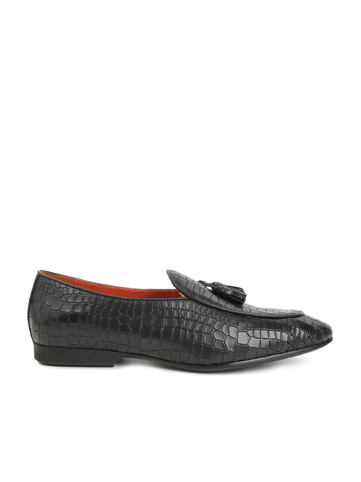 Gabicci Men's Oakland Black Mocassins