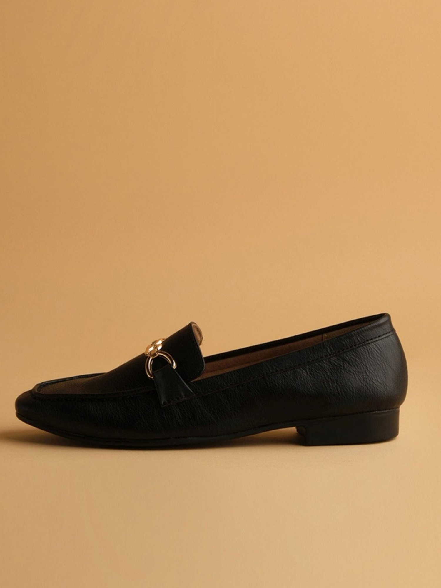 Eridani Women's Lucifer Black Loafers