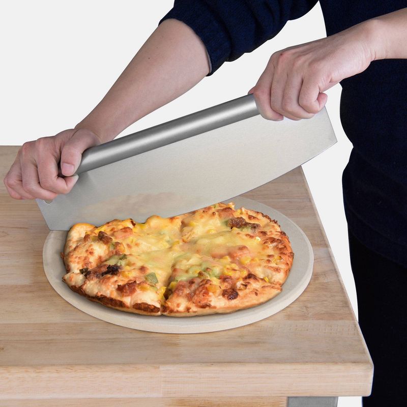 Stone Set with Pizza Peel and Pizza Cutter KSF1204- Royal Gourmet