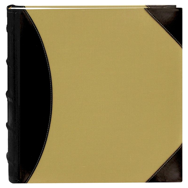 High Capacity 5-Up Photo Album - Black/Beige