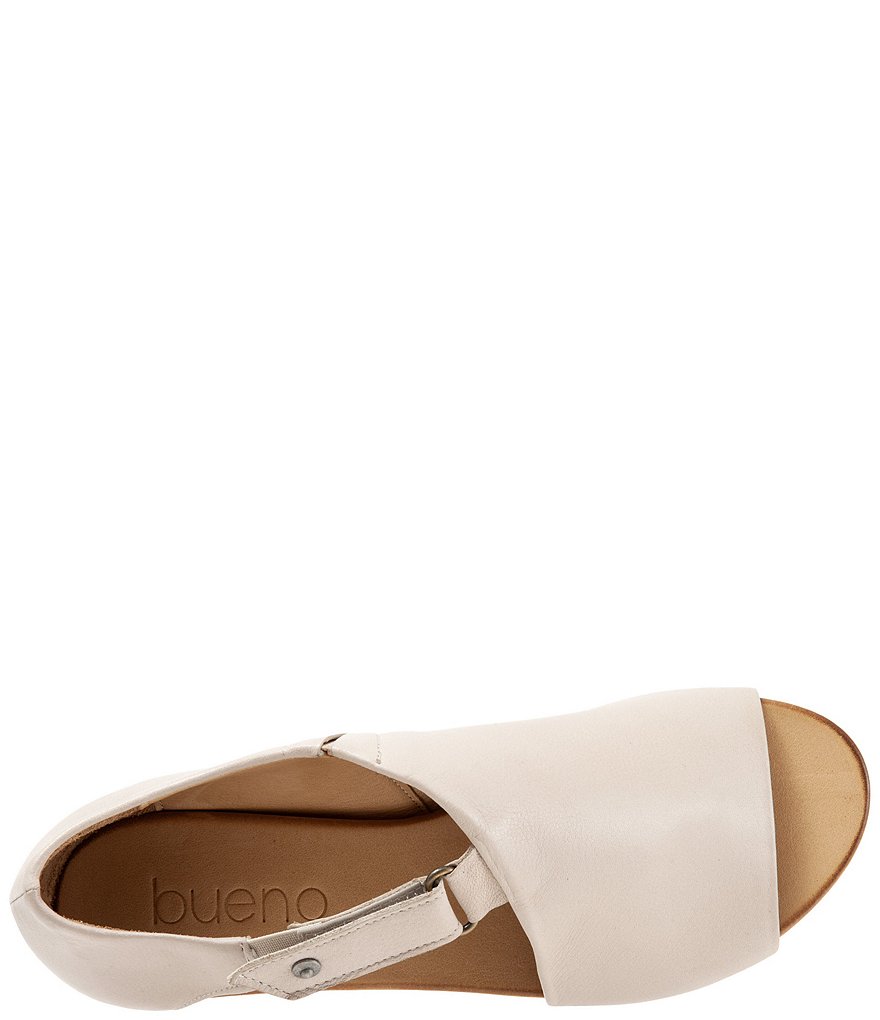 Bueno Kale Leather Ankle Strap Sandals