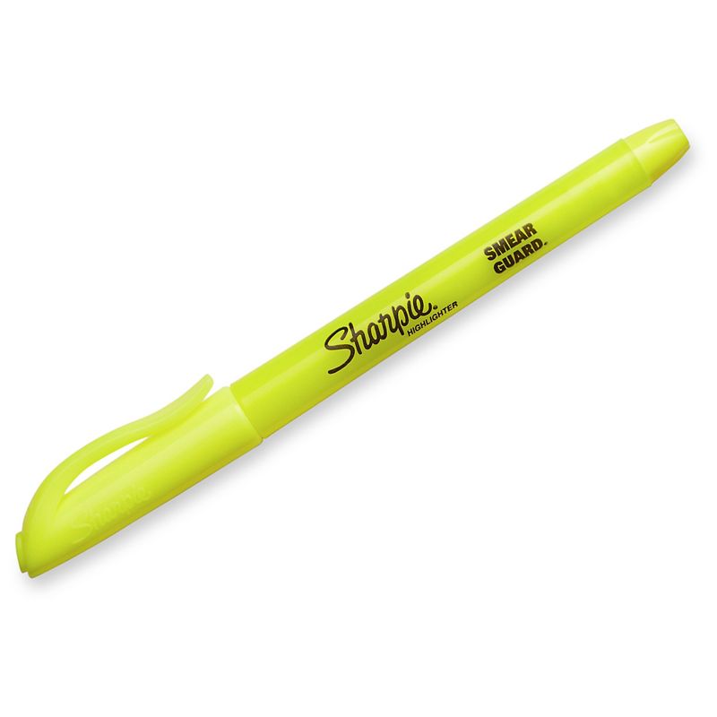 Integra Desk Highlighter Chisel Tip 12/PK Fluorescent Yellow 30004