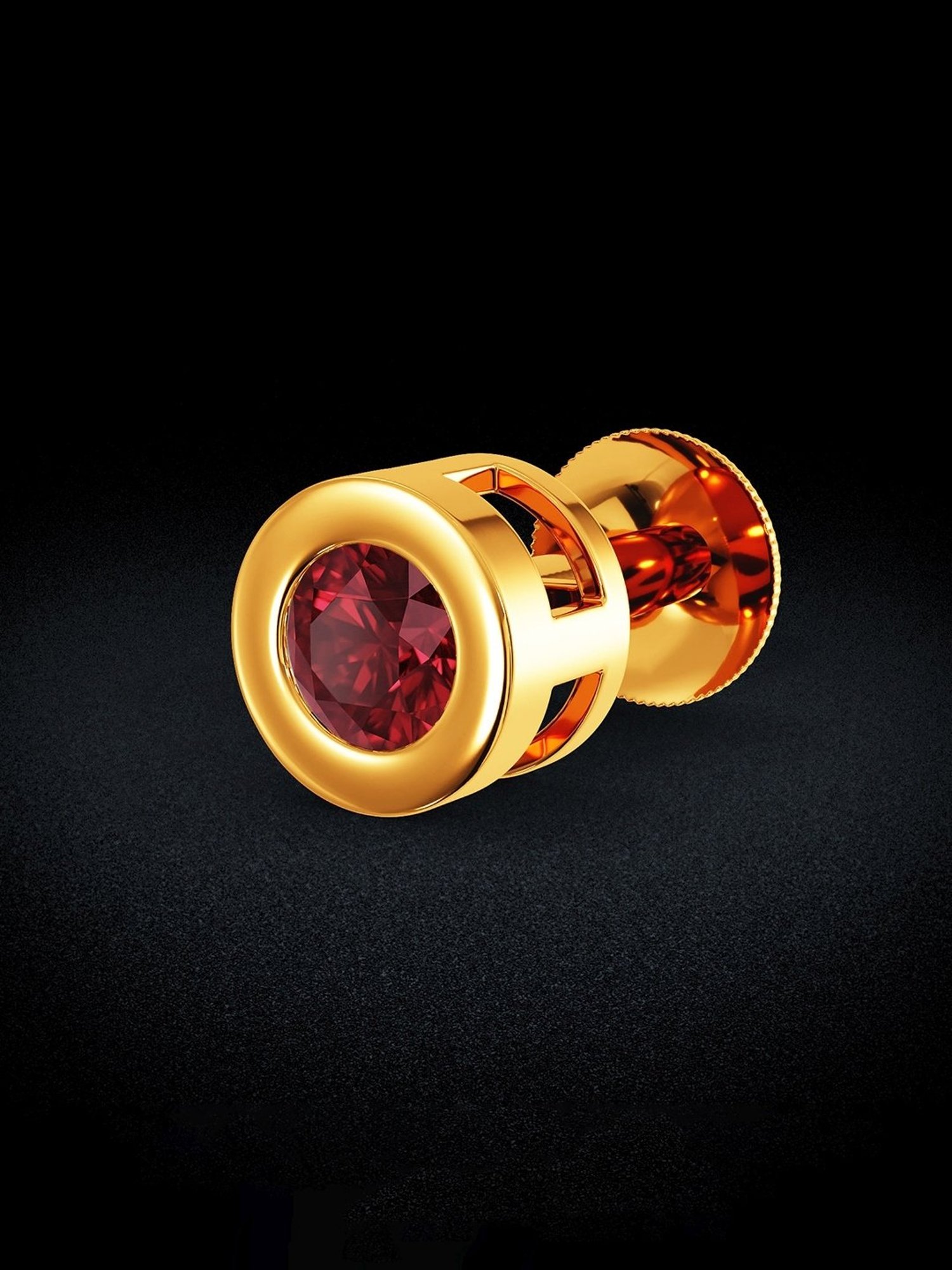 Joyalukkas 22k Orbicular Gold Nosepin for Women