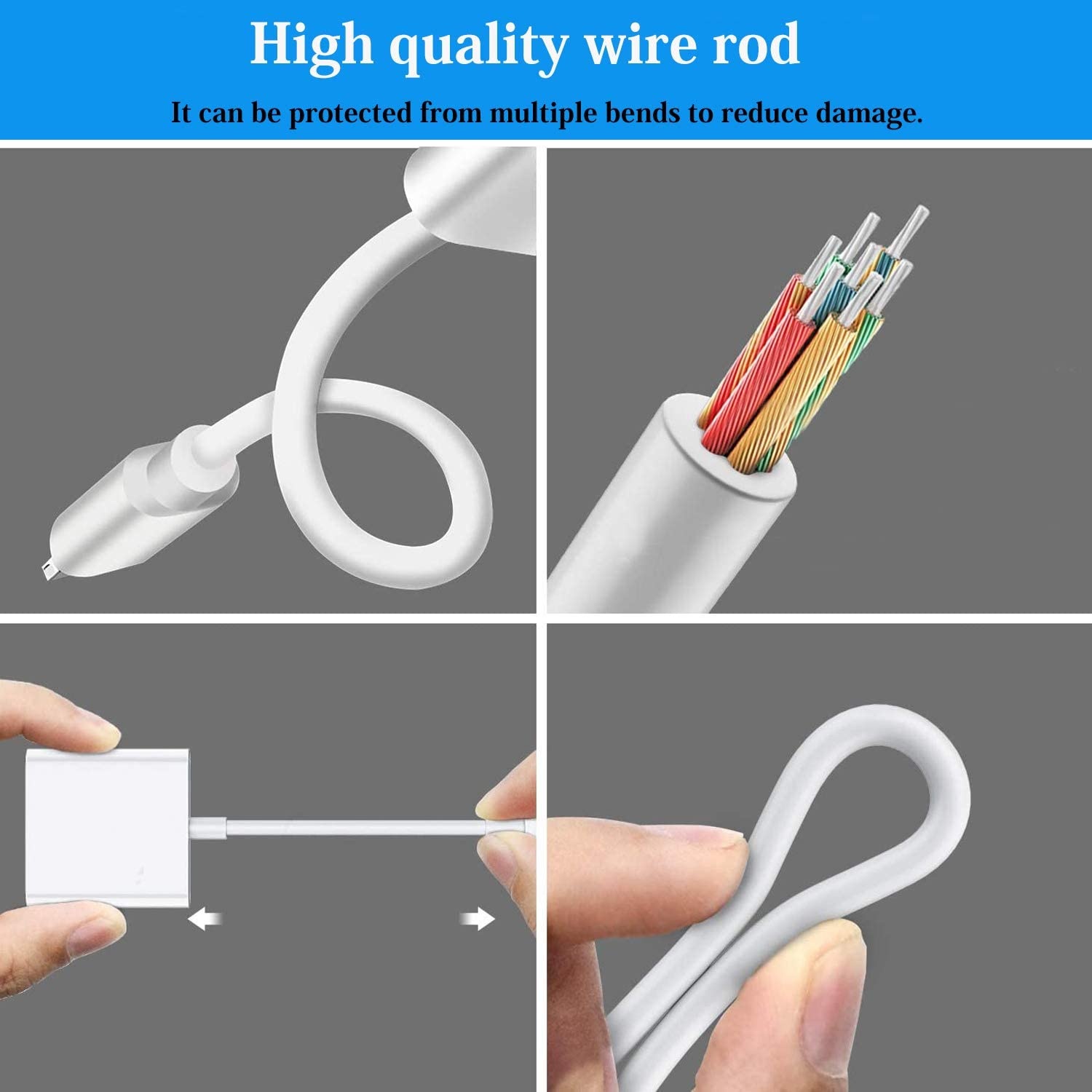 USB Camera Adapter USB 3.0 Male to Female OTG Data Sync Cable with Charging Port Compatible with Phone Pad Card Reader USB Flash Drive MouseKeyboardHubsMIDI Keyboard Controller