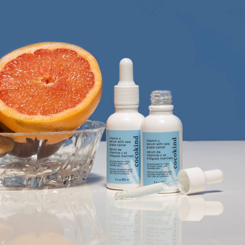 Cocokind Vitamin C Serum with Sea Grape Caviar - 1 fl oz