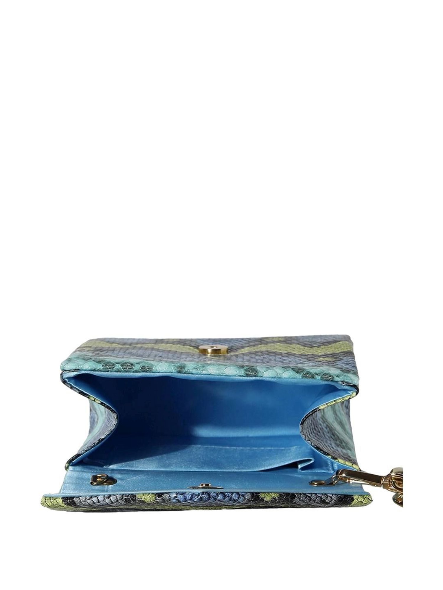 HauteSauce Multicolor Printed Small Handbag