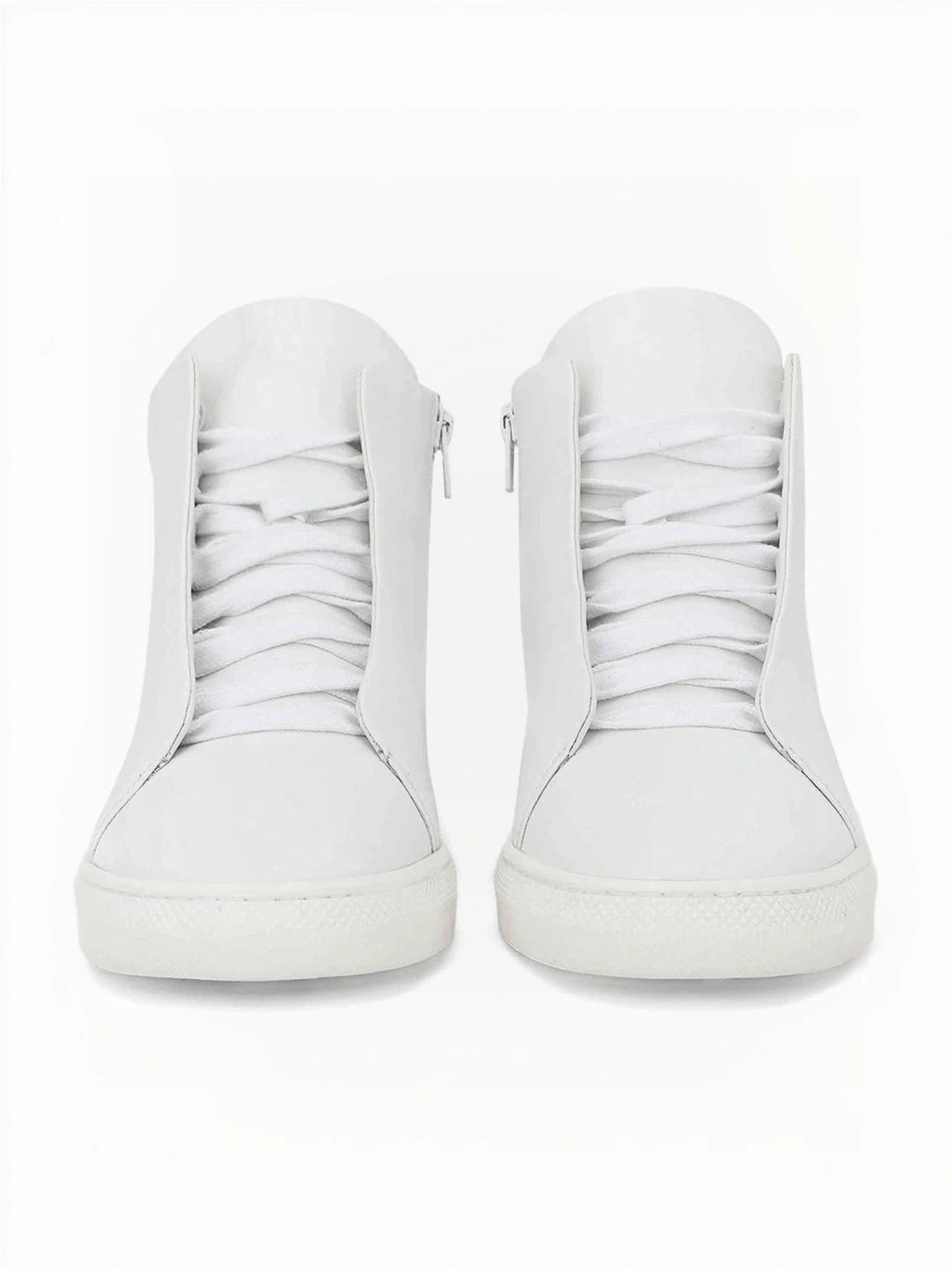 Saint G Men's Milo White Ankle High Sneakers