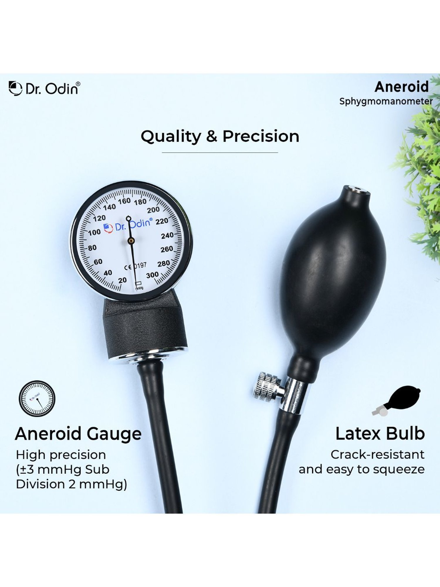 Dr. Odin OD-50A Sphygmomanometer (Black)