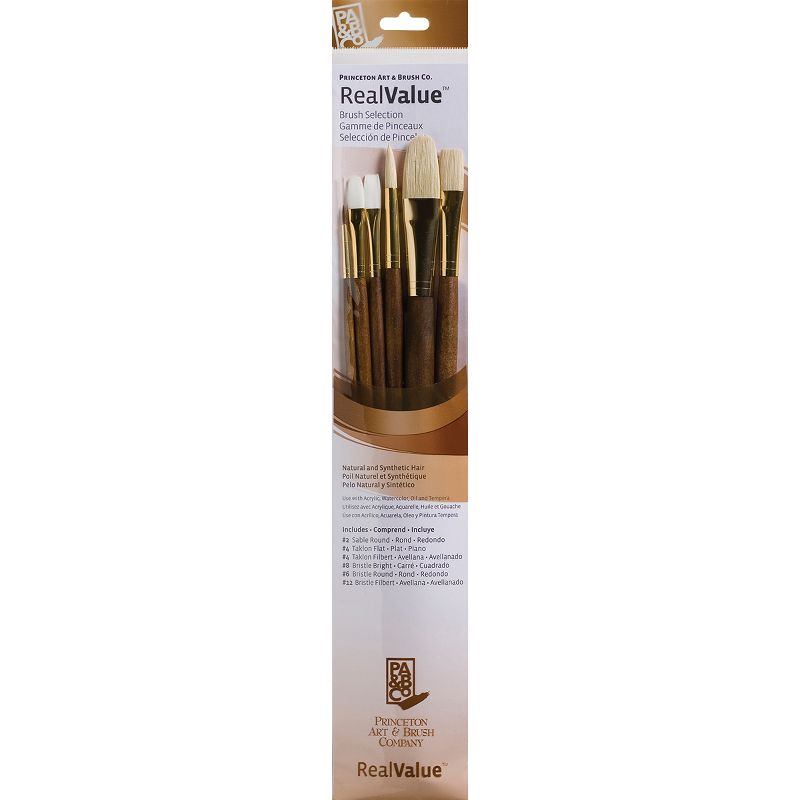 Real Value Brush Set-6/Pkg