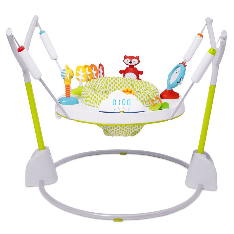 Evenflo Exersaucer Tiny Tropics 2-in-1 Baby Seat + Doorway Jumper