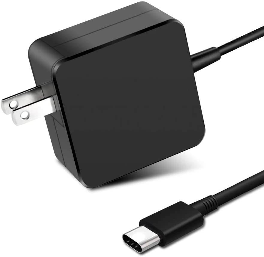 87W / 90W USB C Power Adapter, Type C Power Delivery PD Wall Charger 87W (Compatible 61W, 45W, 30W and 12W) for MacBook Pro Air 2018, HP, Dell, Lenovo and Any Laptops or Smart Phones with USB C