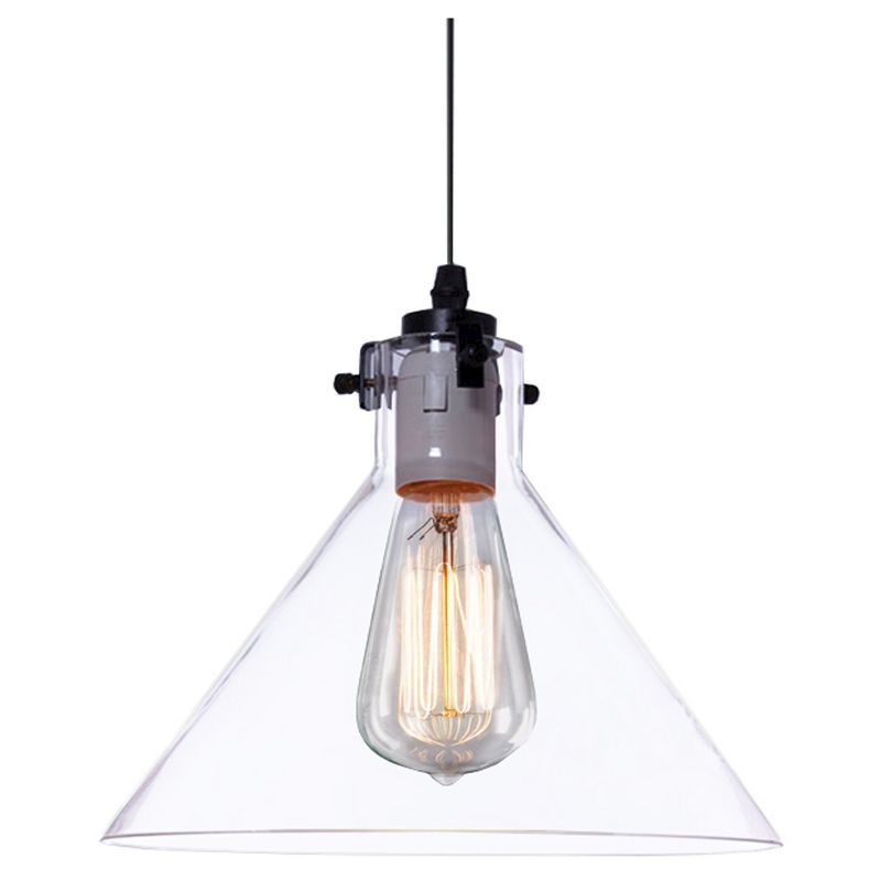 Warehouse Of Tiffany 11 X 10 X 13 Inch Clear Black Ceiling Lights