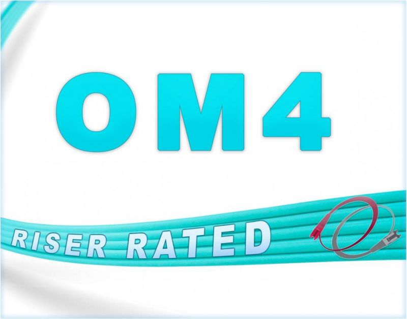 FiberCablesDirect - 2M OM4 LC LC Fiber Patch Cable | Bend Insensitive Plenum 100Gb Duplex 50/125 LC to LC Multimode Jumper 2 Meter (6.56ft) | Length Options: 0.5M-300M | 10/40/100g mmf lc-lc om4-lc-lc