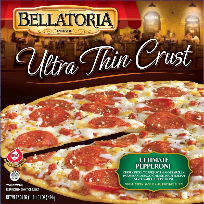 DiGiorno Cheese Stuffed Crust Three Meat Frozen Pizza - 9.2oz