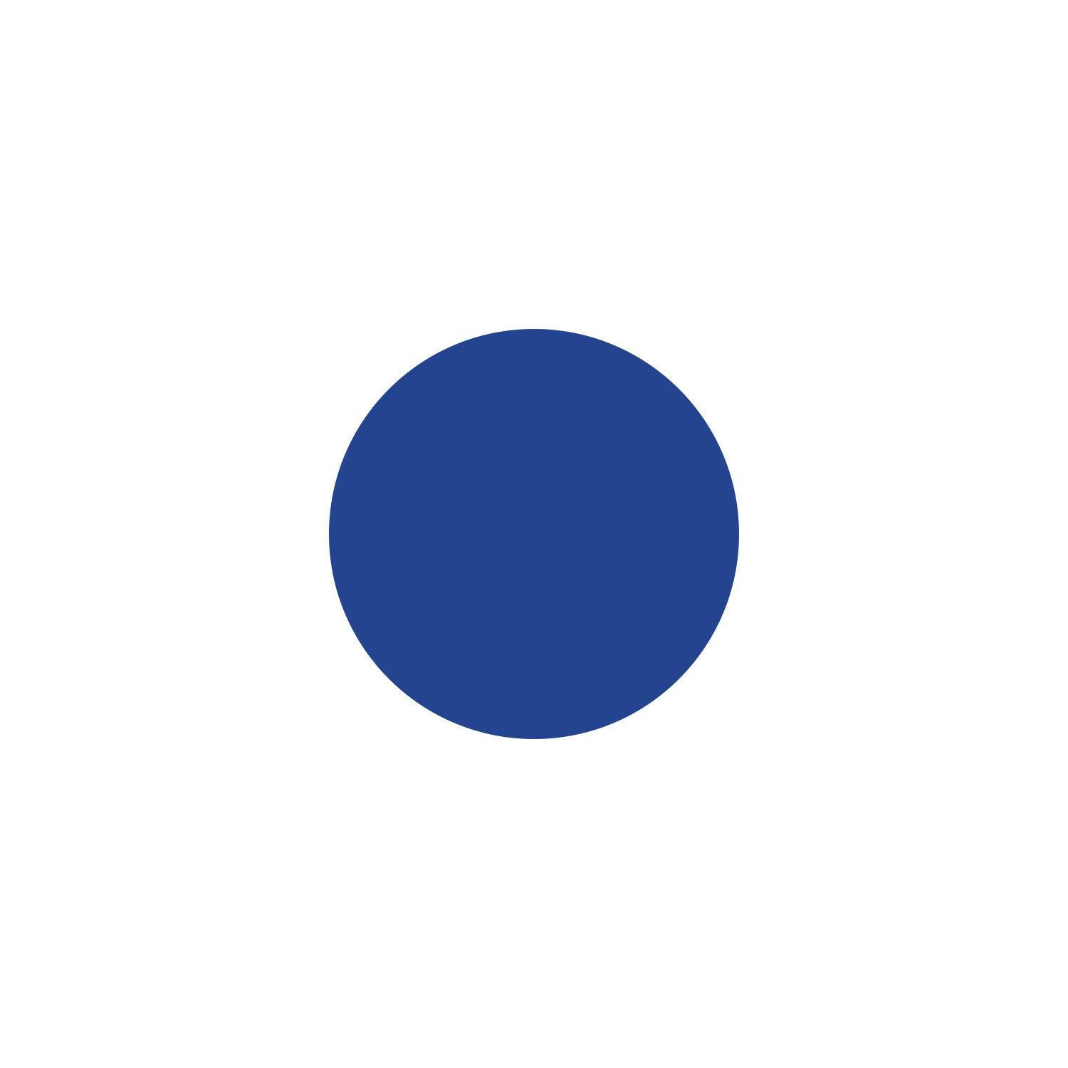 LiteMark 2 Inch Orange Dot Decals - Pack of 80