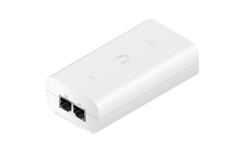 Ubiquiti EdgePoint Power over Ethernet Injector - 120 V AC, 230 V AC Input - 54 V DC, 1.50 A Output - 10/100/1000Base-T Input Port(s)