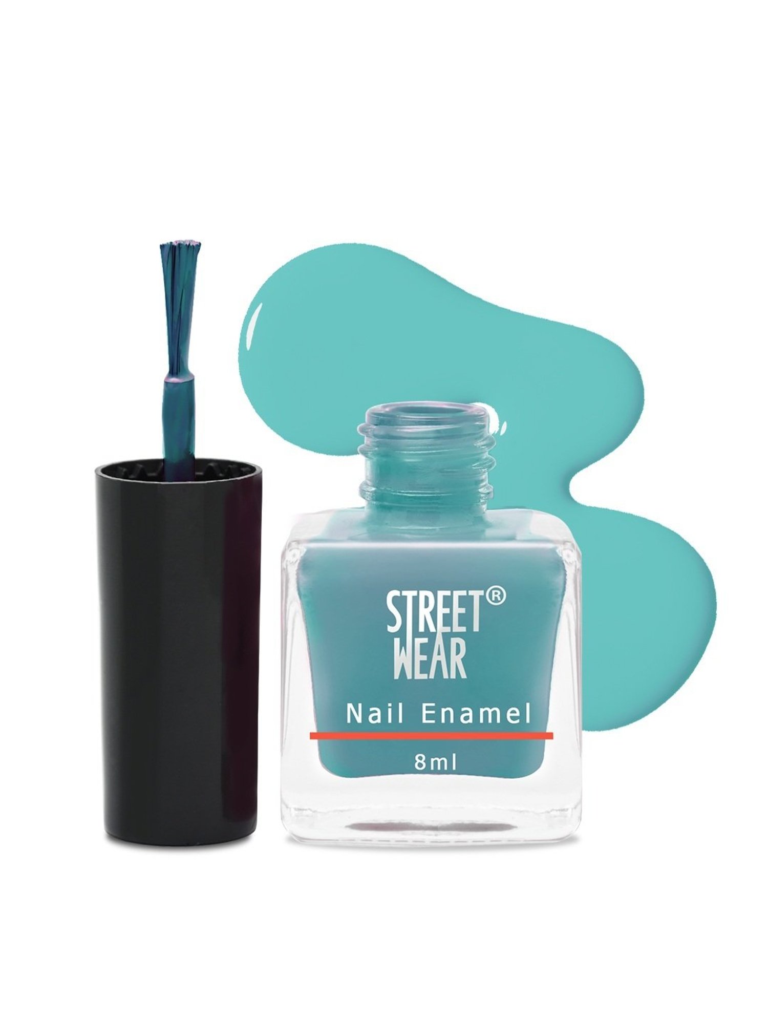 Street Wear Gloss Nail Enamel Aquatic Blue - 8 ml