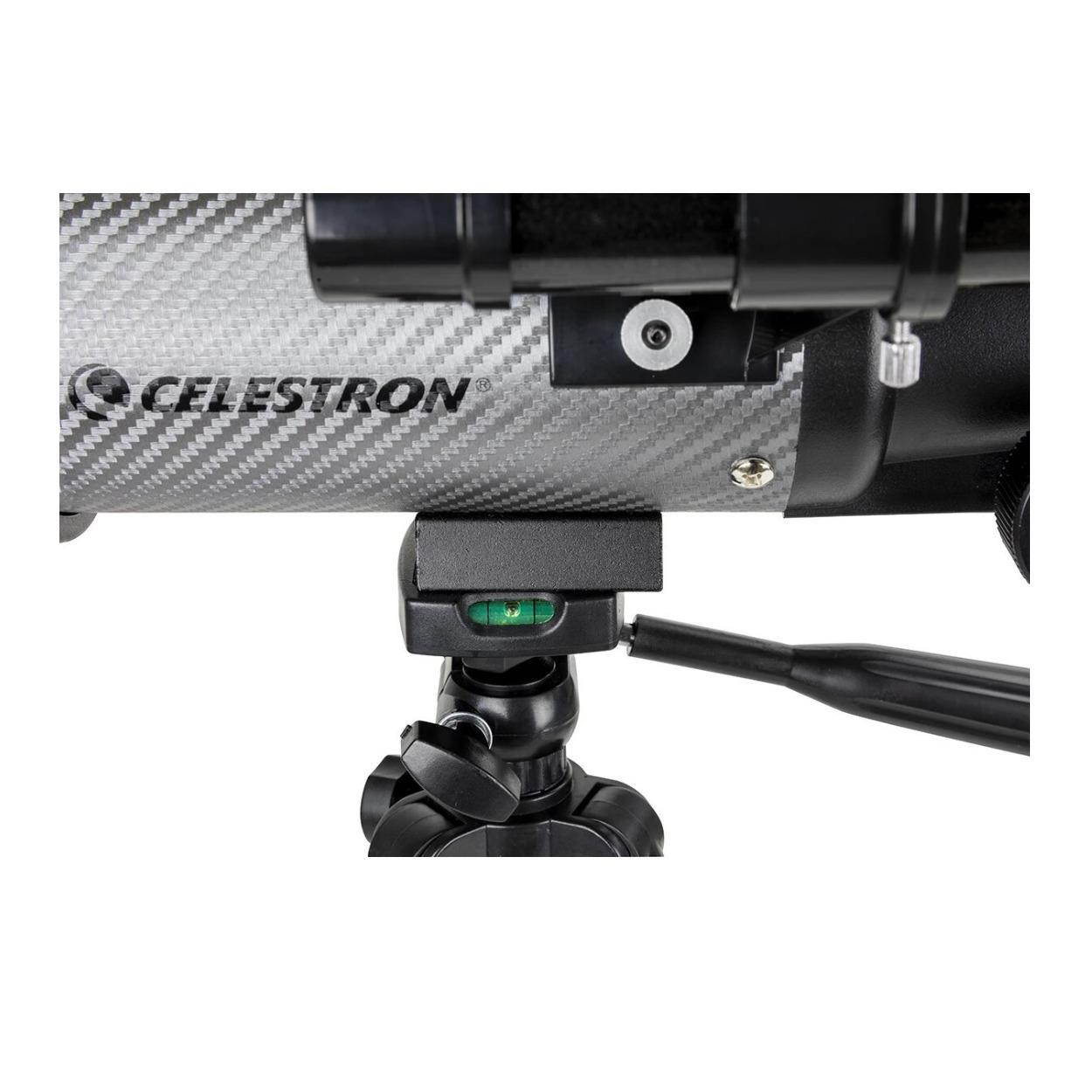 celestron travel scope 70 dx portable telescope with smartphone adapter and blutooth shutter release