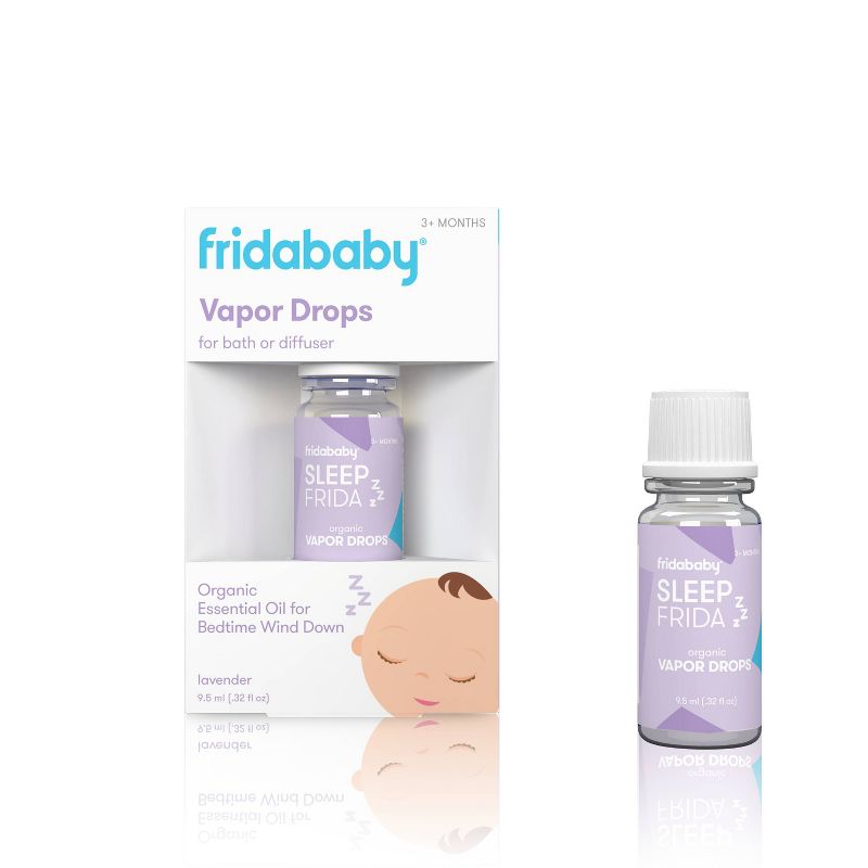 Fridababy Natural Sleep Vapor Bath Drops for Bedtime Wind Down - 0.32 fl oz