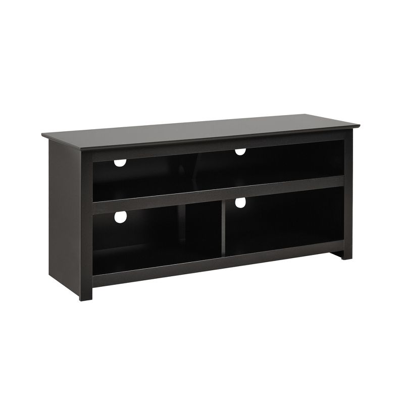 Vasari Flat Panel Plasma/LCD Console TV Stand for TVs up to 48" Black - Prepac