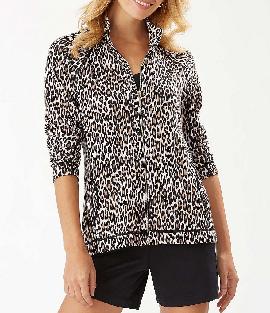 Splendid Knit Zip Up Drawstring Hoodie