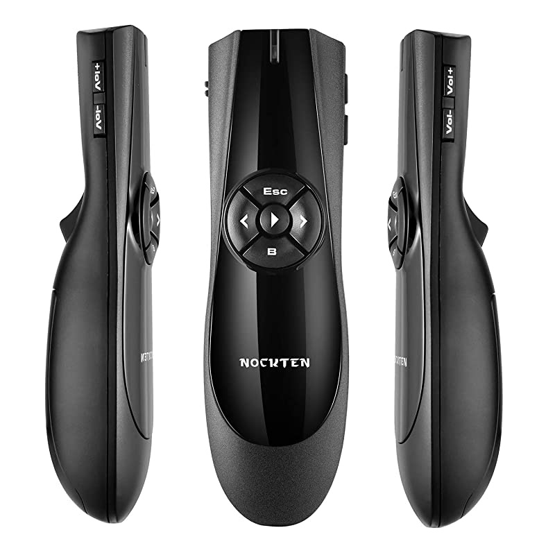 Wireless Presenter  RF 24GHz Wireless PresenterRemote Presentation USB Control PowerPoint PPT Clicker