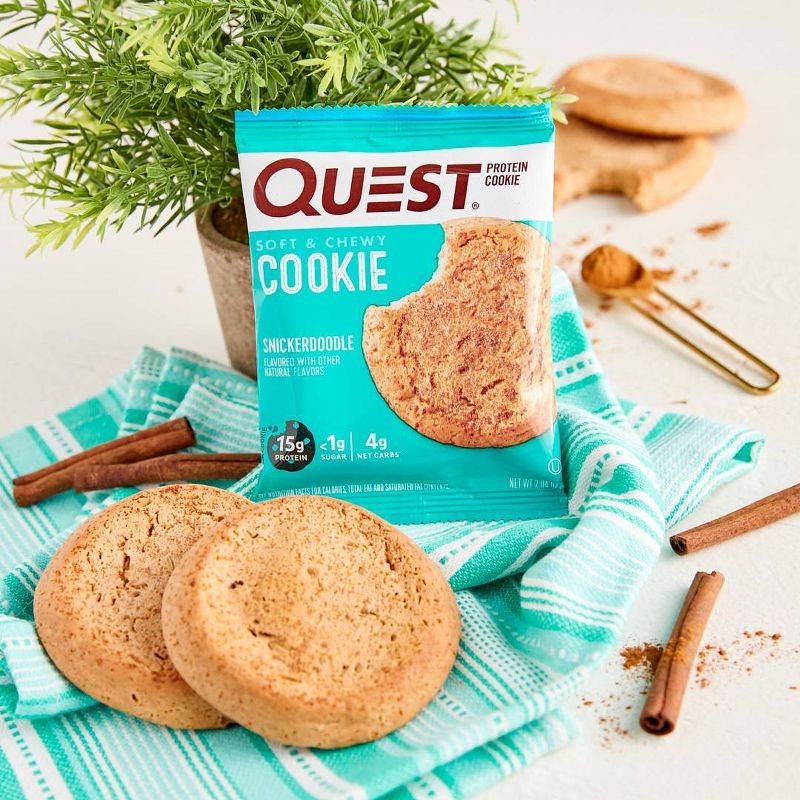 Quest Protein Cookie - Snickerdoodle - 4pk