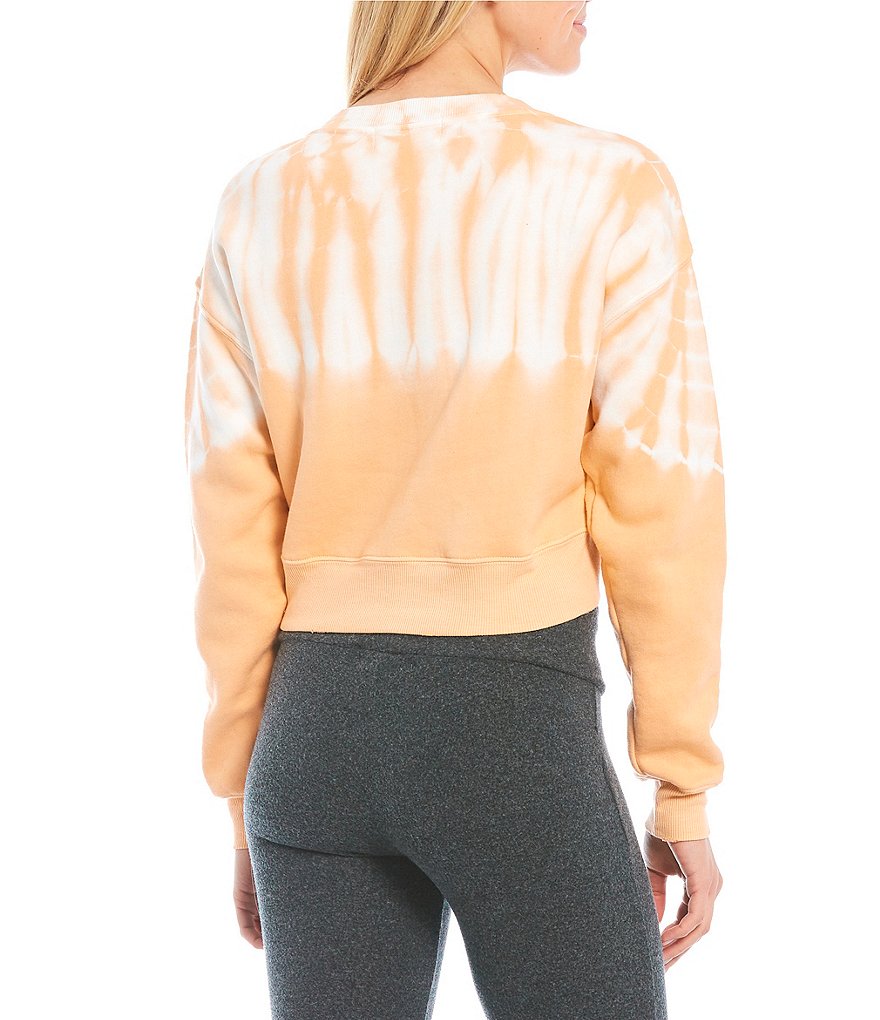 Karen Kane Short Sleeve Tie-Dye Hoodie