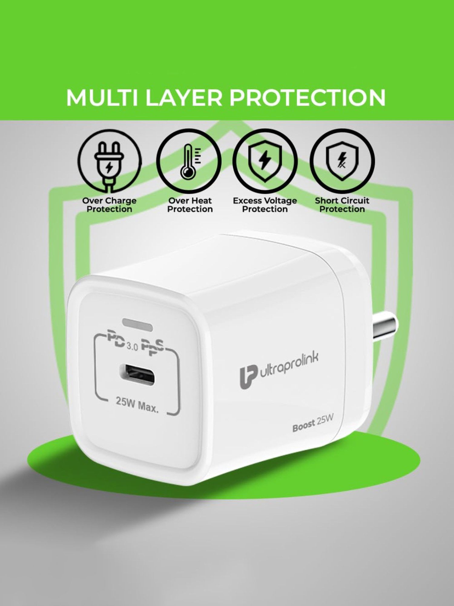 Stuffcool Nuevo PD20W Smallest Wall Charger for Latest iPhone 15,14,13,12 (Yellow)