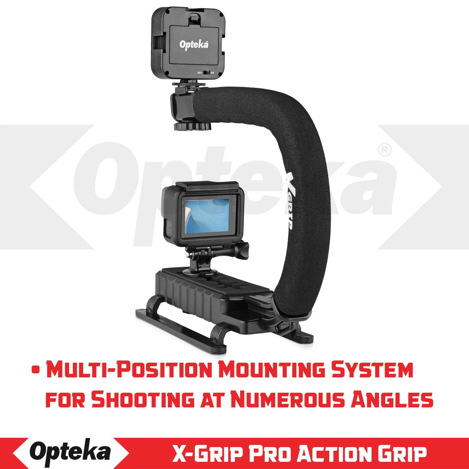 Opteka X-GRIP VL-MOD Professional Stabilizing Handle for GoPro Action Cameras (Black)